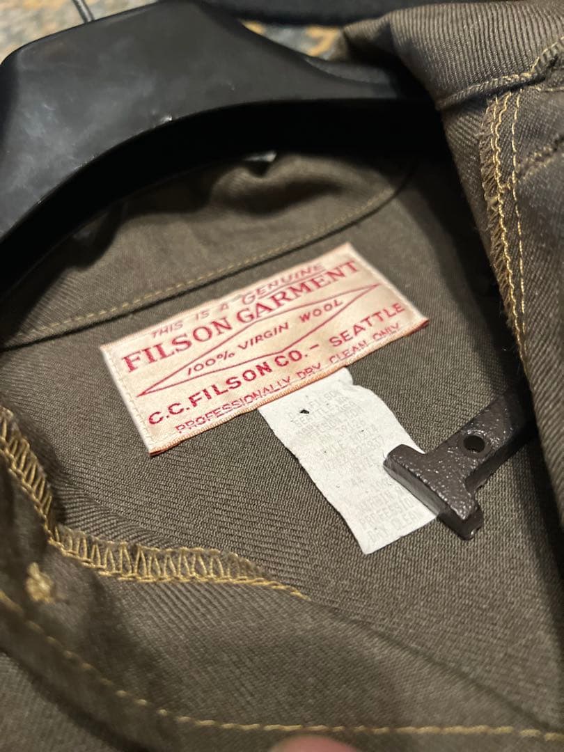 希少/限定1987着/FILSON/クルーザージャケット/USA製/44サイズ - メルカリ