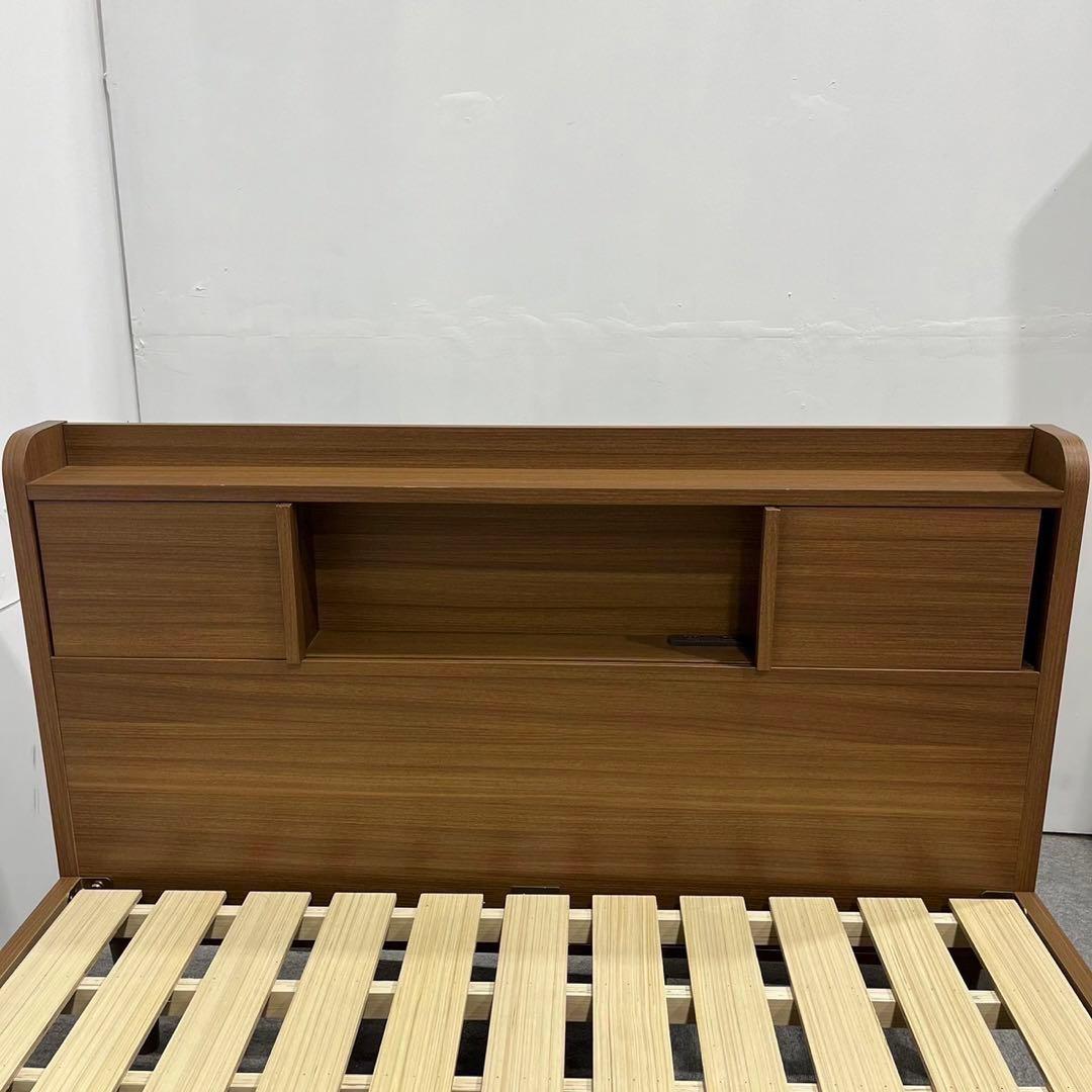 unico RUKEA セミダブル ベッド フレーム 家具 Fe2066 - メルカリ