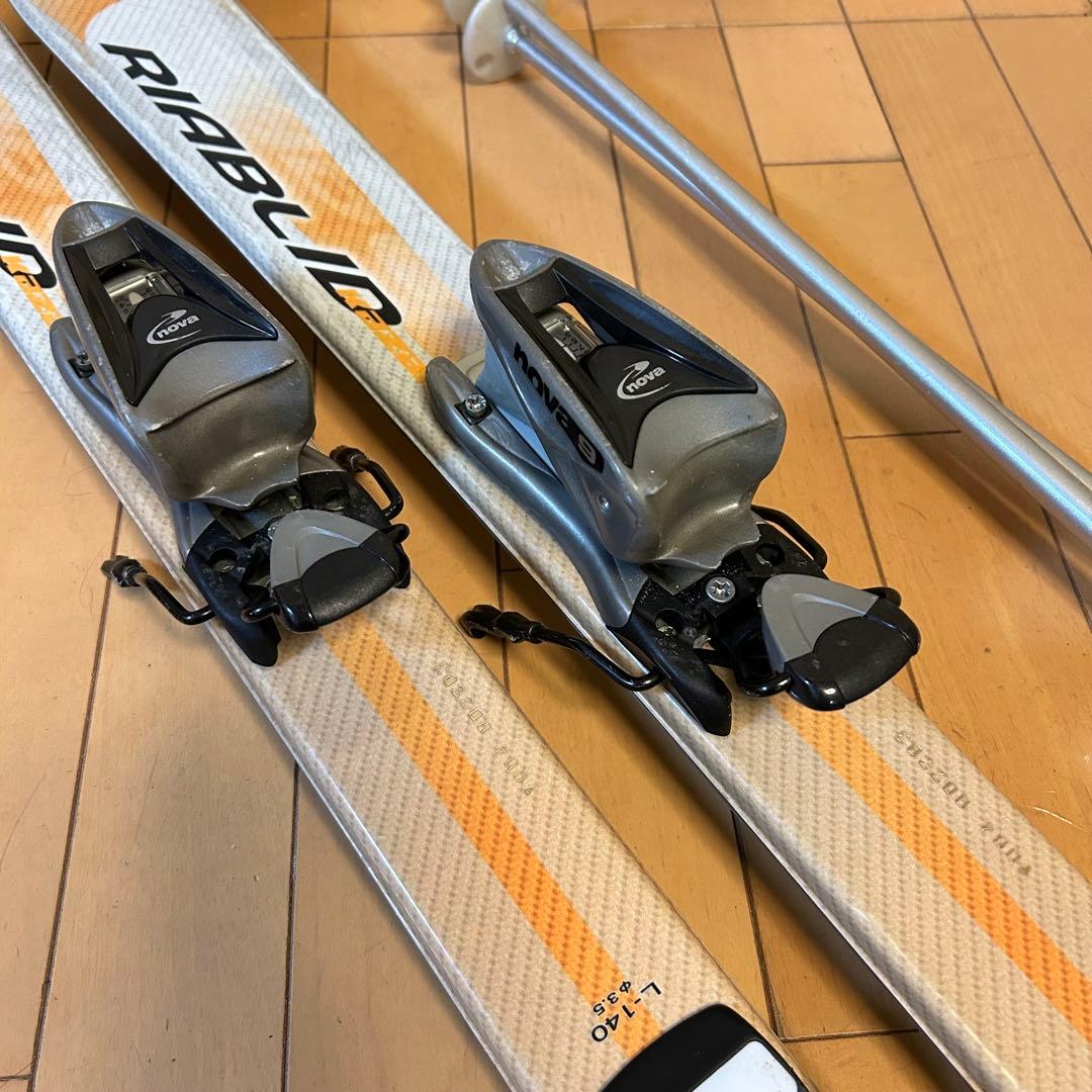 ◇状態良好◇ KAZAMA 140cm ブーツ　HEAD 24〜24.5cm