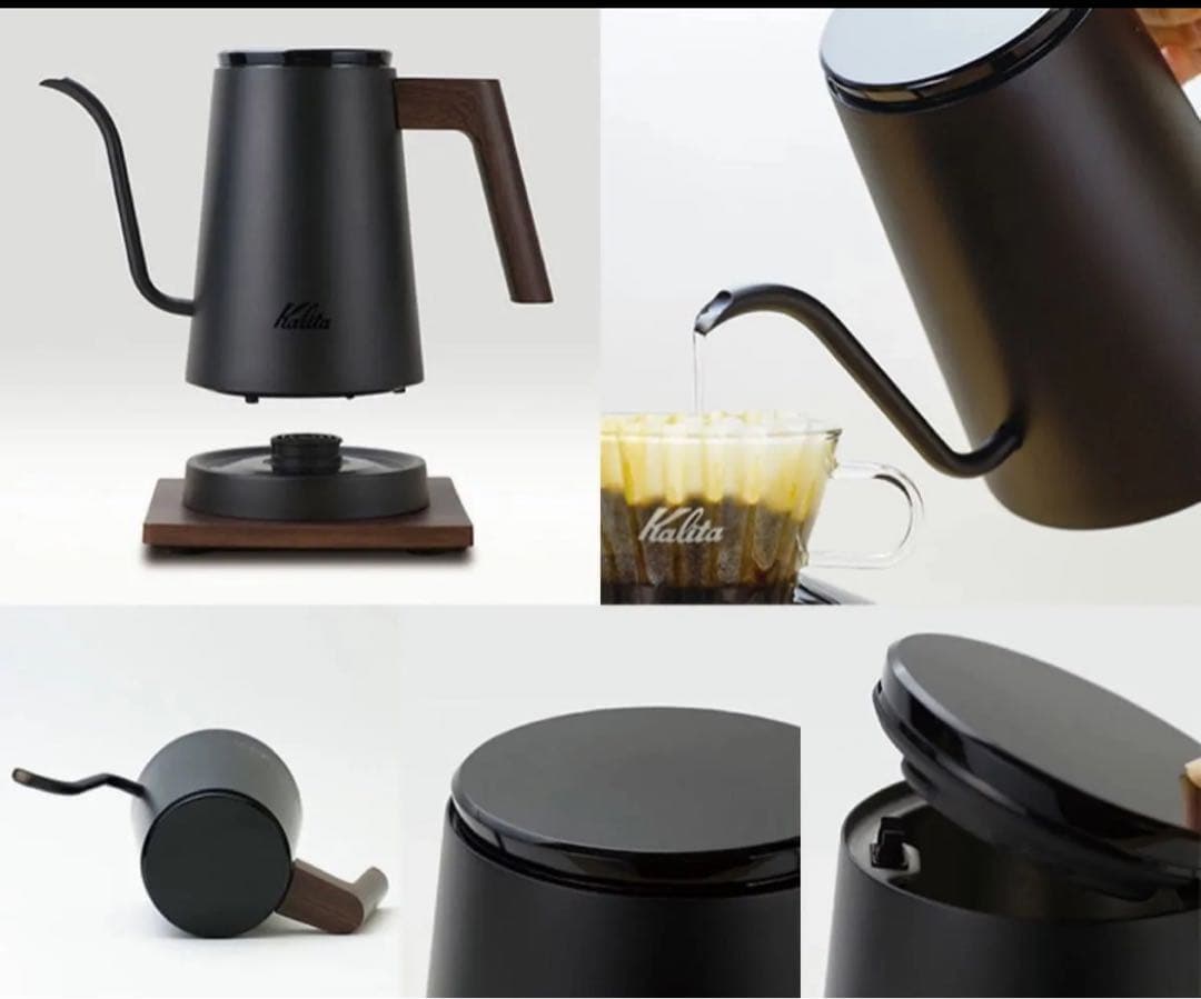 限定価格！新品カリタ 電気ケトル KEDP-600 （0.6L 温度調節機能付き