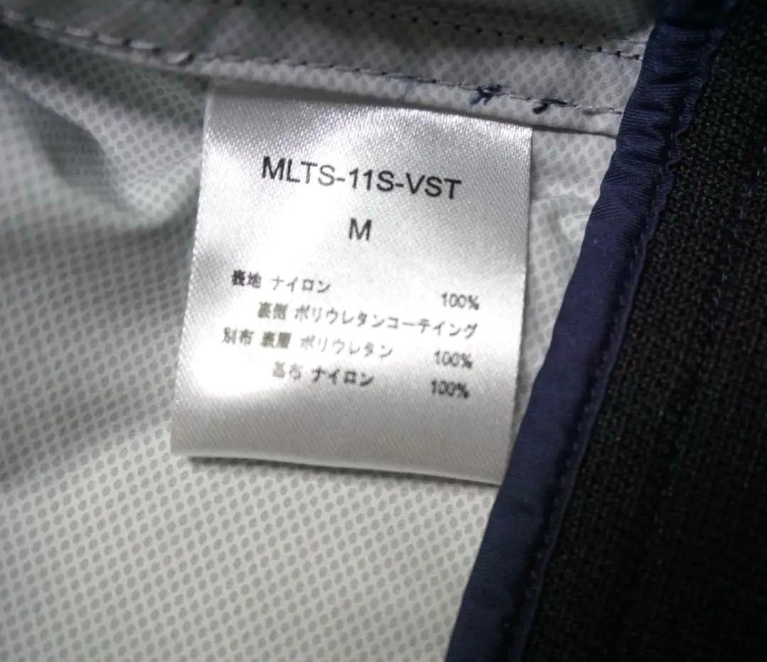 マーク＆ロナ Triangle Squareナイロンベスト フード脱着可