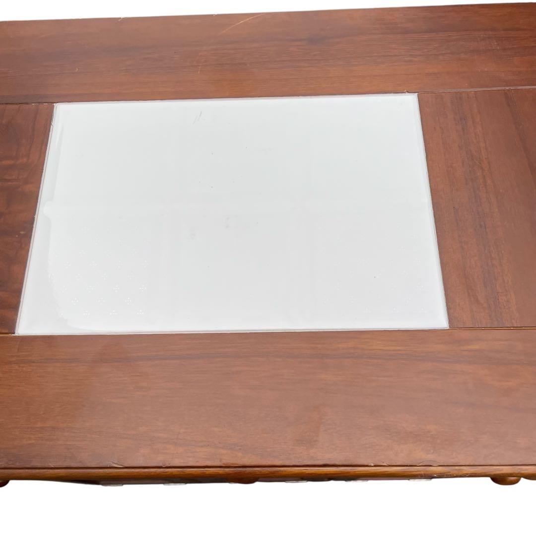 カントリー キッチンカウンター ダストボックス 木製 キャスター付き