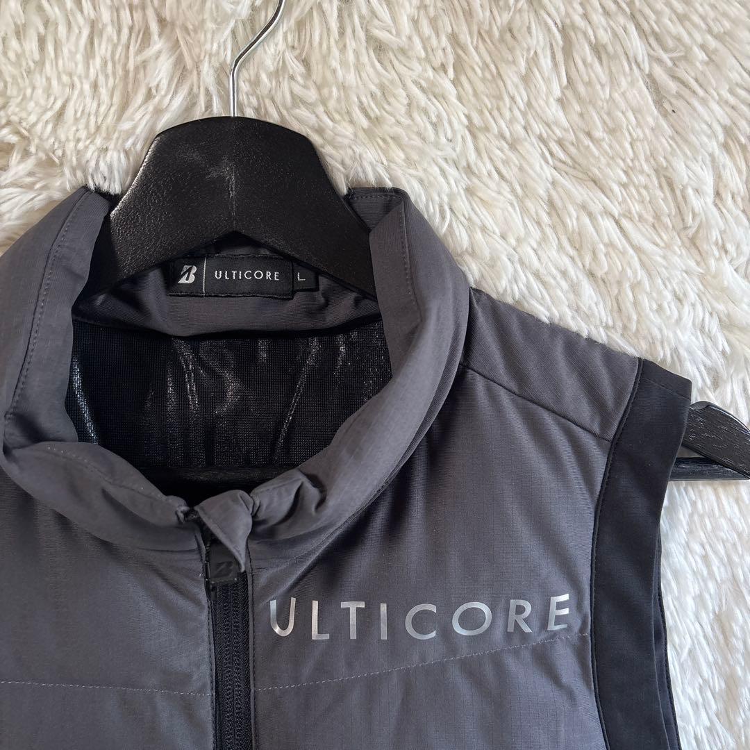 新品未使用✨ブリヂストン ULTICORE ベストL グレー ゴルフウェア