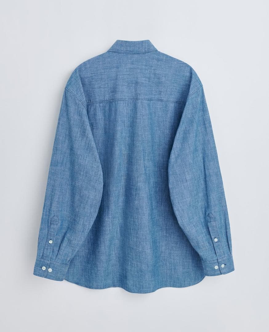 SUNFLOWER NOTE SHIRT サンフラワー シャンブレー シャツ
