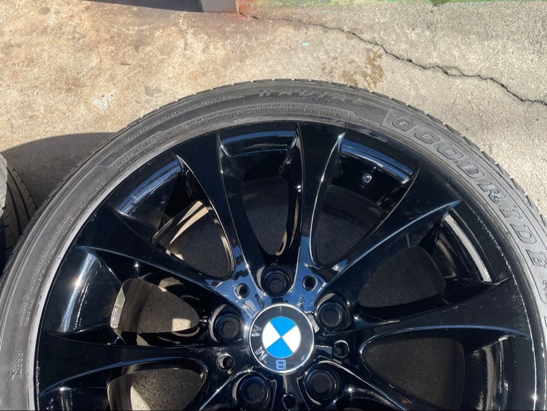 BMW 3シリーズ 純正タイヤホイール 120-5H 8J+34 8.5J+37