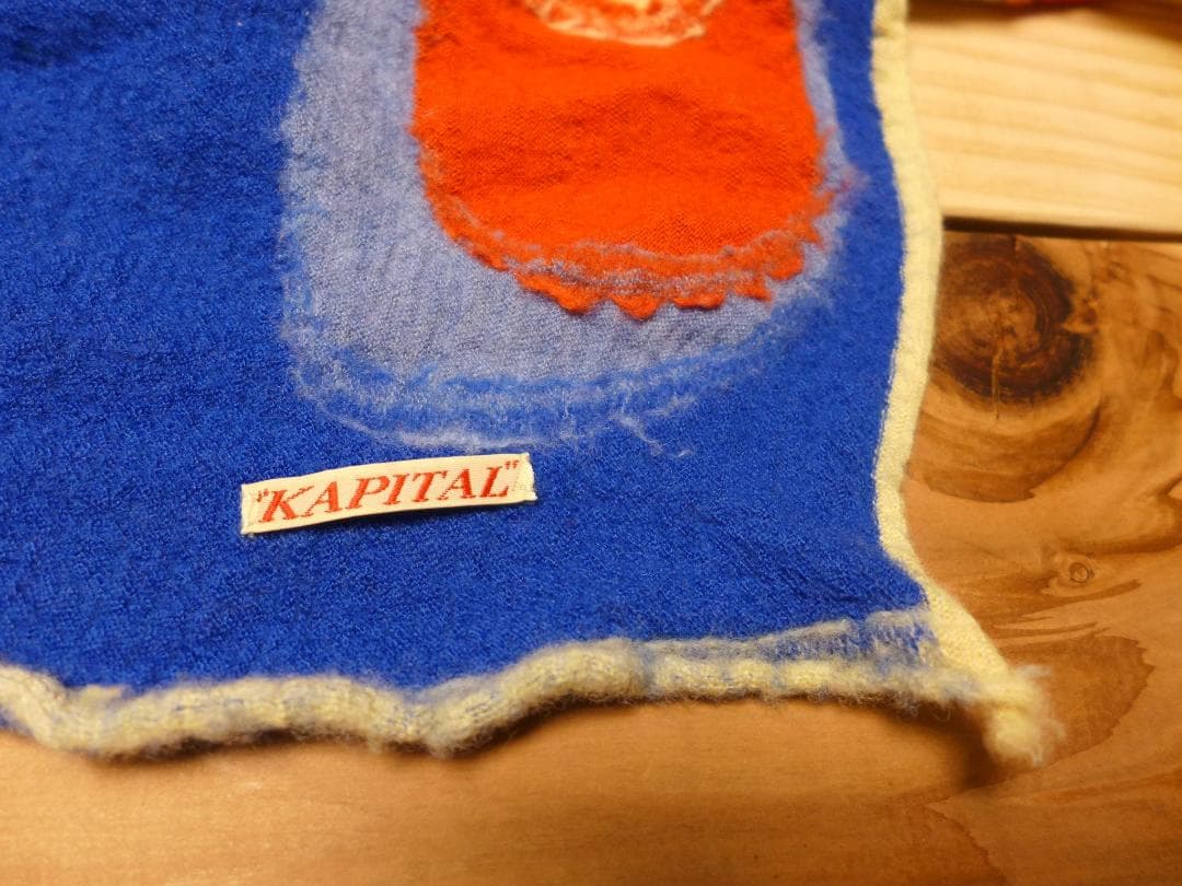 美キャピタルKapitalストールweirdoマフラーS2W8フリーホイーラーズ