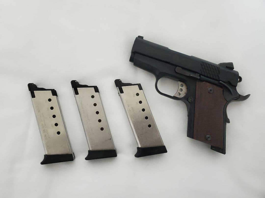 KSC M945 コンパクト 3インチ ブラックフィニッシュ　予備マガジン付き Yahoo!オークション -「ksc m945」の落札相場・落札価格