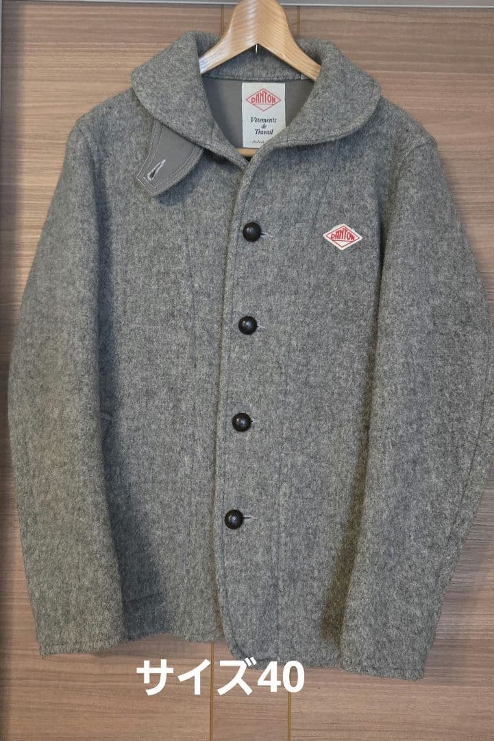 DANTON ダントン ウールジャケット サイズ40(M〜L程度) グレーの通販