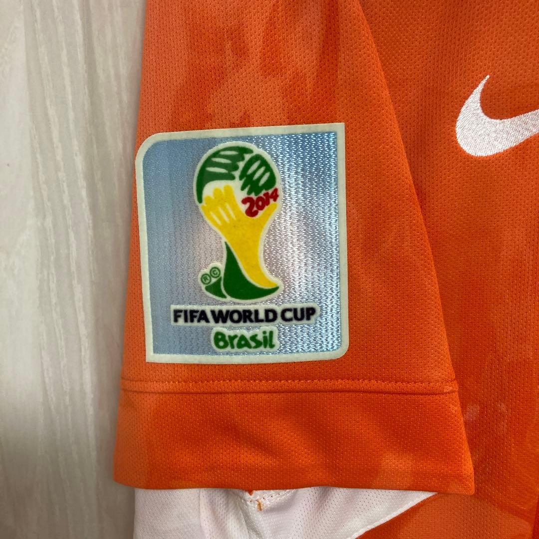 正規品2014ブラジルW杯オランダ代表 スナイデル 10番 - メルカリ