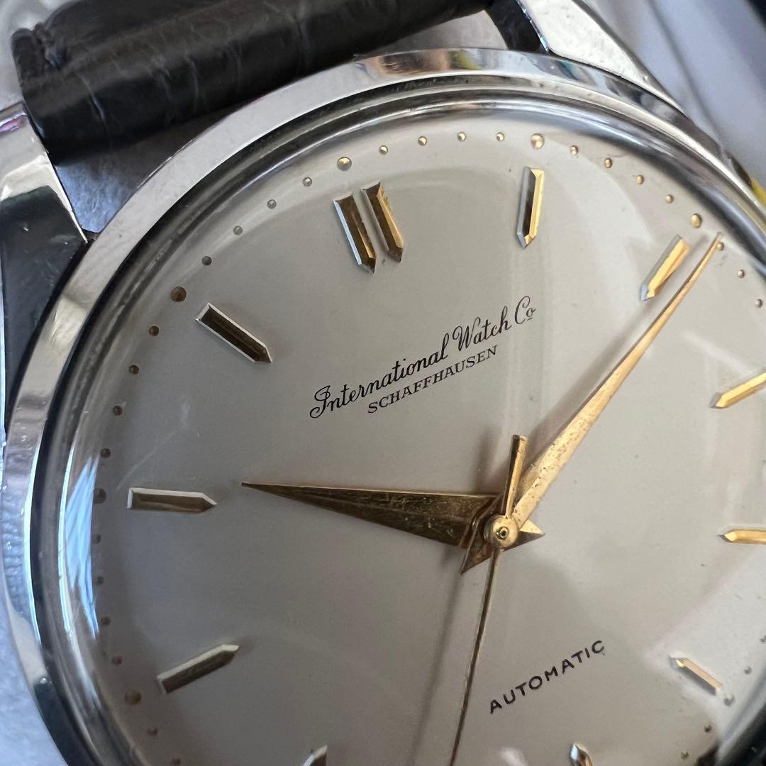 もずく様専用【希少・美品】IWC オールドインター ラウンドCal.853