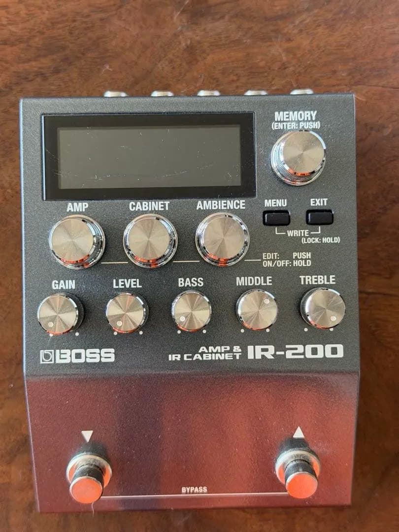 BOSS アンプIRキャビネット IR-200 Amazon.co.jp: BOSS ボス キャビネットIRペダル IR-200 アンプ