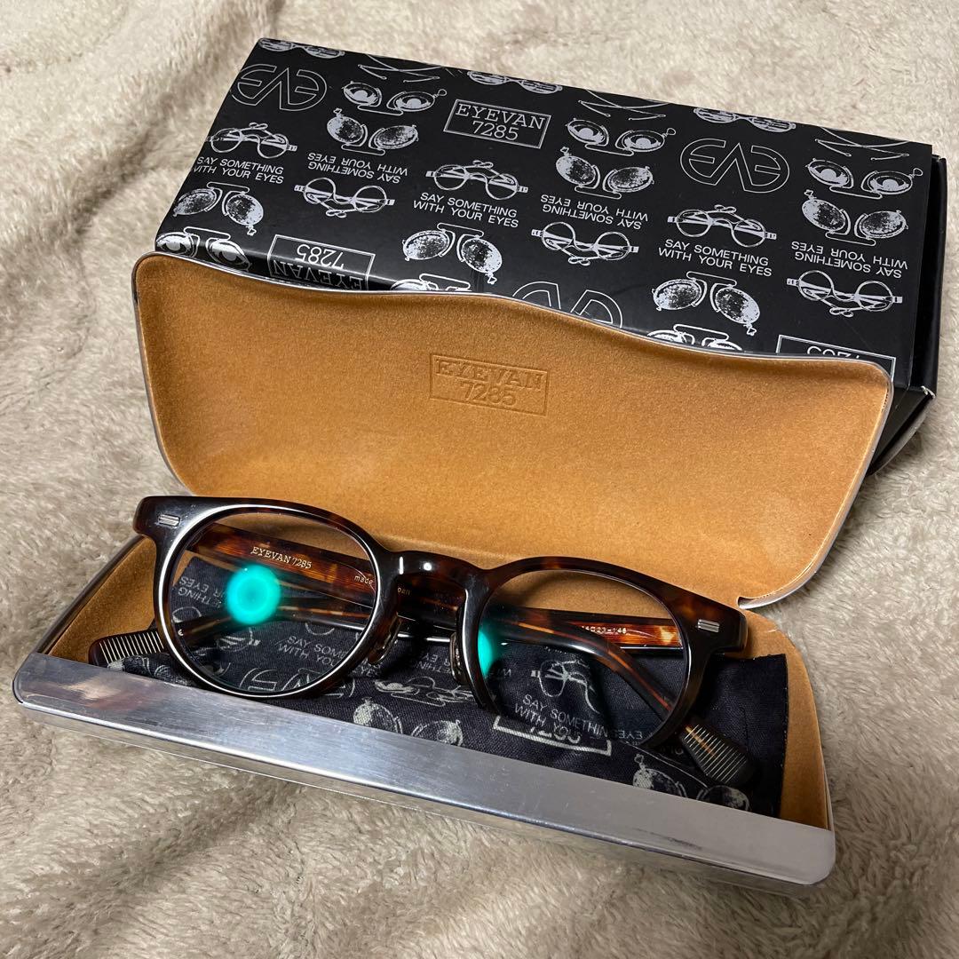 EYEWEAR 7285 ブラウン メガネ ケース付き レビュー】10 eyevanの眼鏡・サングラスケース | Navy Circle