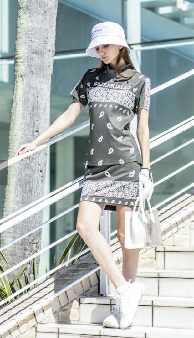 ウノピュウS/SMOCK NECK BANDANA SKIRT set up - メルカリ