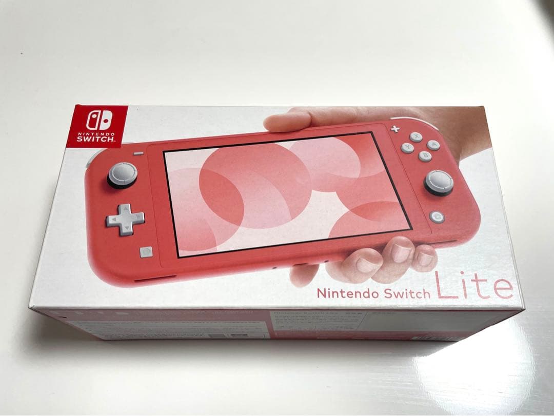 新品・未使用】Nintendo Switch Lite コーラルピンク