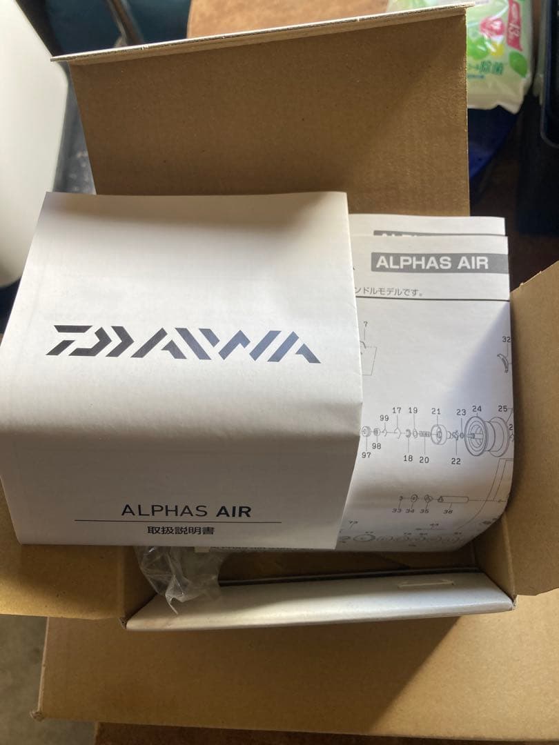 ダイワ　ALPHAS AIR 7.2R アルファスエア　中古　右巻き