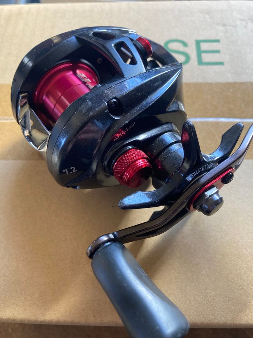 ダイワ　ALPHAS AIR 7.2R アルファスエア　中古　右巻き