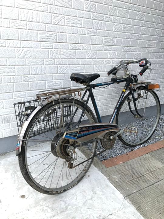 ナショナル スーパーカー自転車 昭和 レトロ 26インチ