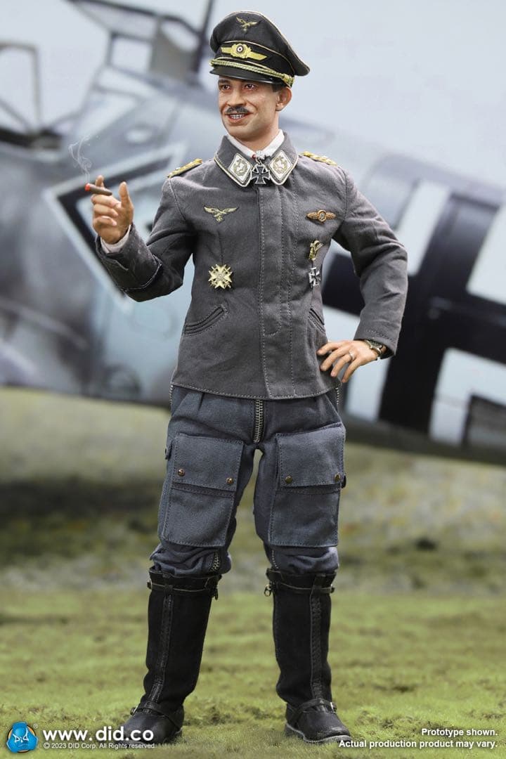 1/6 DID社 WW2 ドイツ空軍パイロット アドルフ ガーランド - メルカリ