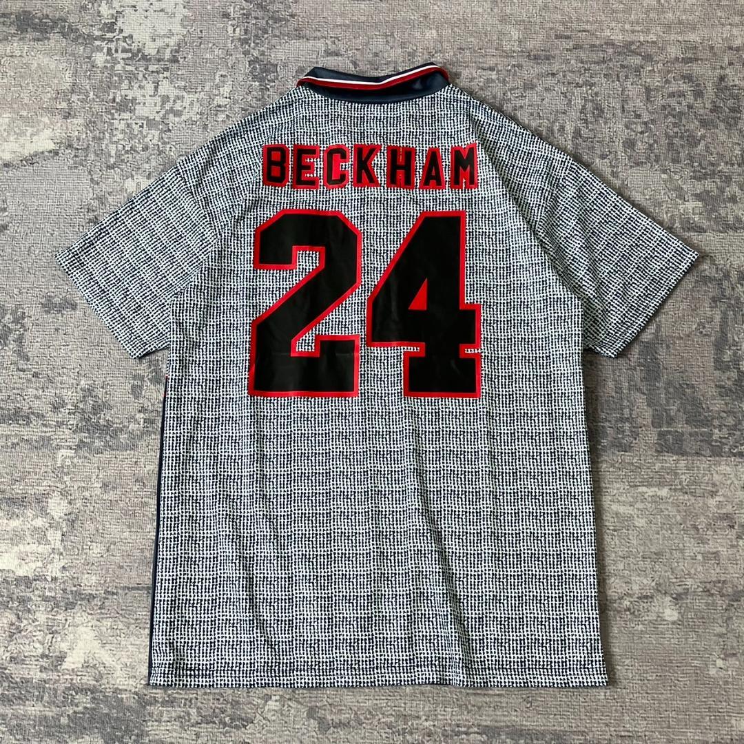 【95/96】アンブロ マンチェスターユナイテッド ユニフォーム ベッカム XL UMBRO - 90s アンブロ マンチェスターユナイテッド ベッカム 7