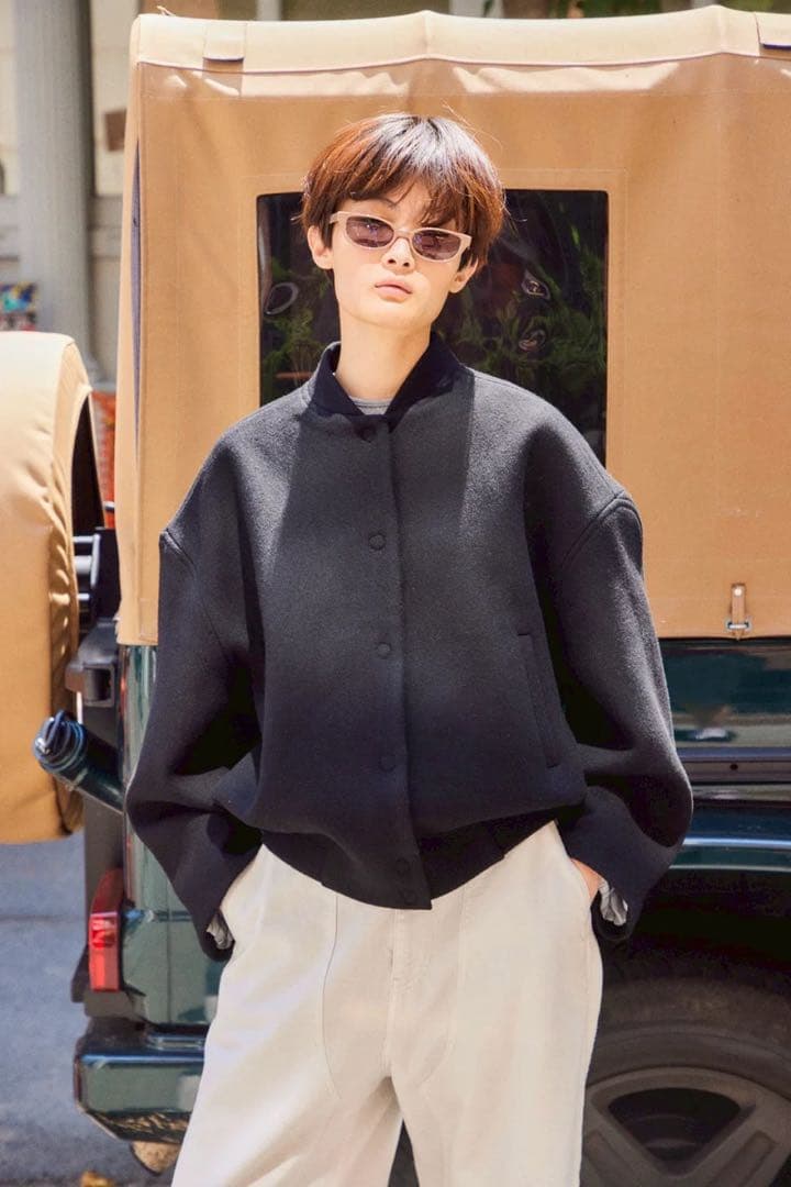 SHISHIKUI WOOL JAK ブラック THE SHISHIKUI WOOL JAK ネイビー - メルカリ