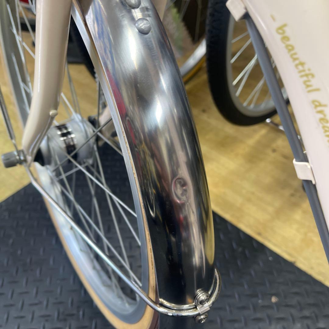 リユース 子供用自転車 あさひ フェリークjr 20インチ アイボリー