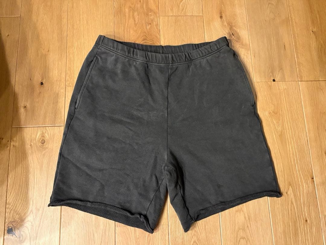 Pigment Dyed Sweat Shorts (black) ovy