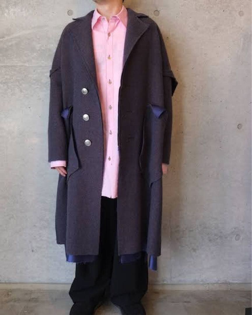 sulvam 19aw break over coat - メルカリ