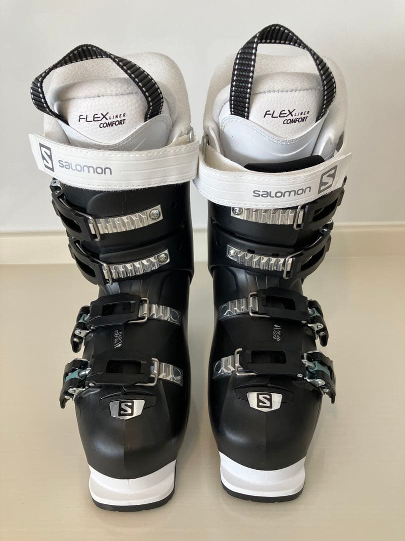 Ski boots Salomon X Access 60 W Wide Black White サロモン スキー