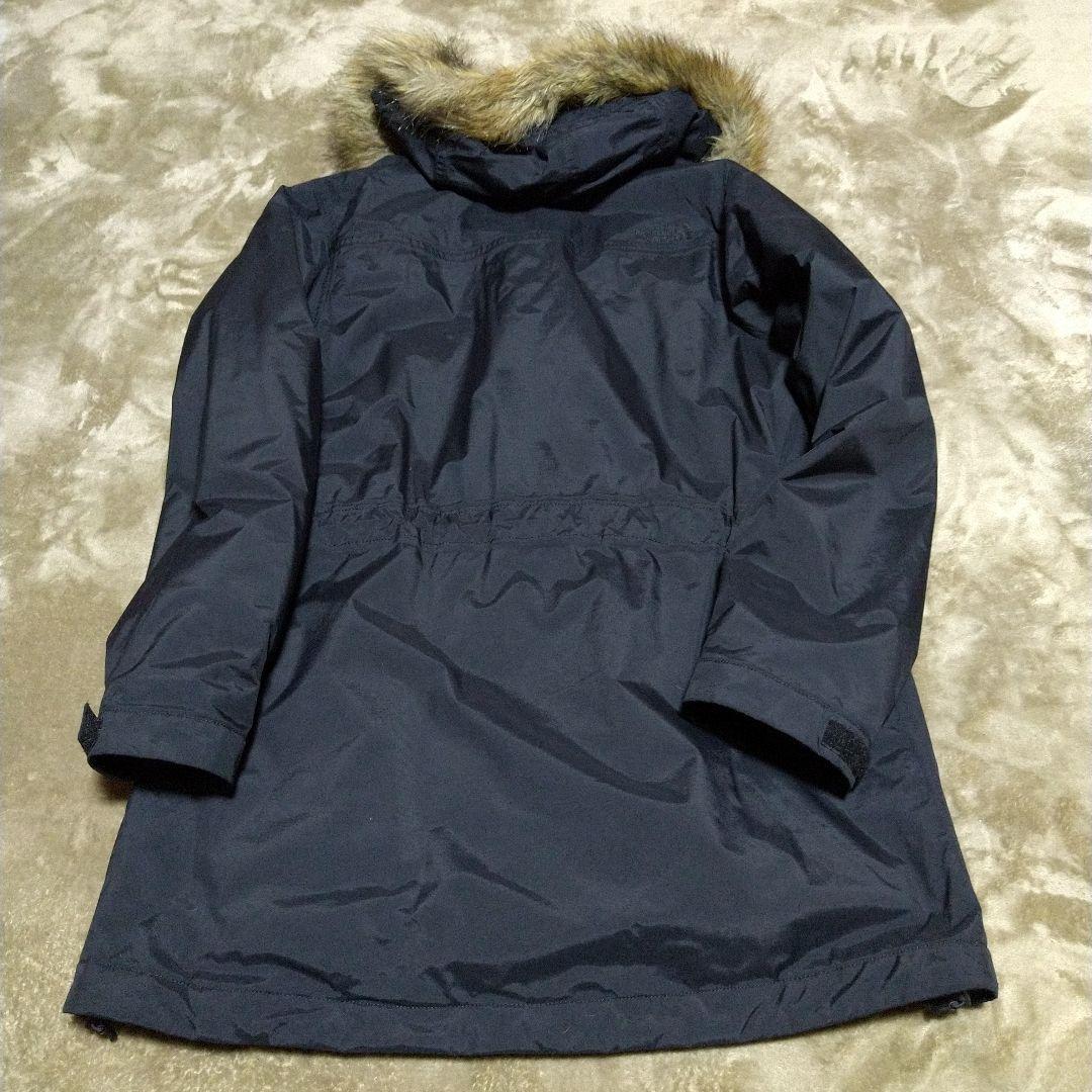 美品 ノースフェイス 中綿 ダウン モッズコート レディース L