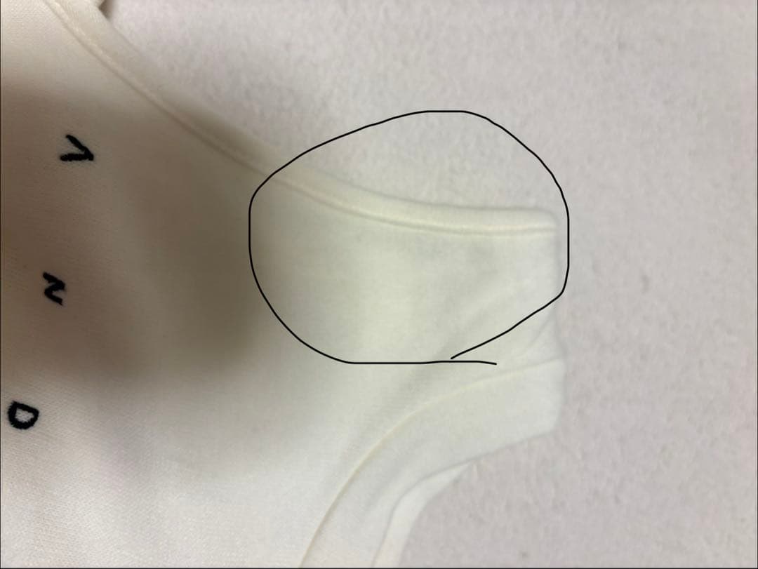 Andmary Ami shirring logo tops - メルカリ