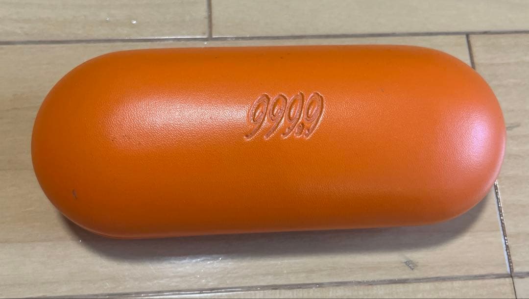 美品 フォーナインズ S-450T メガネ オーバル・ハーフリム 999.9