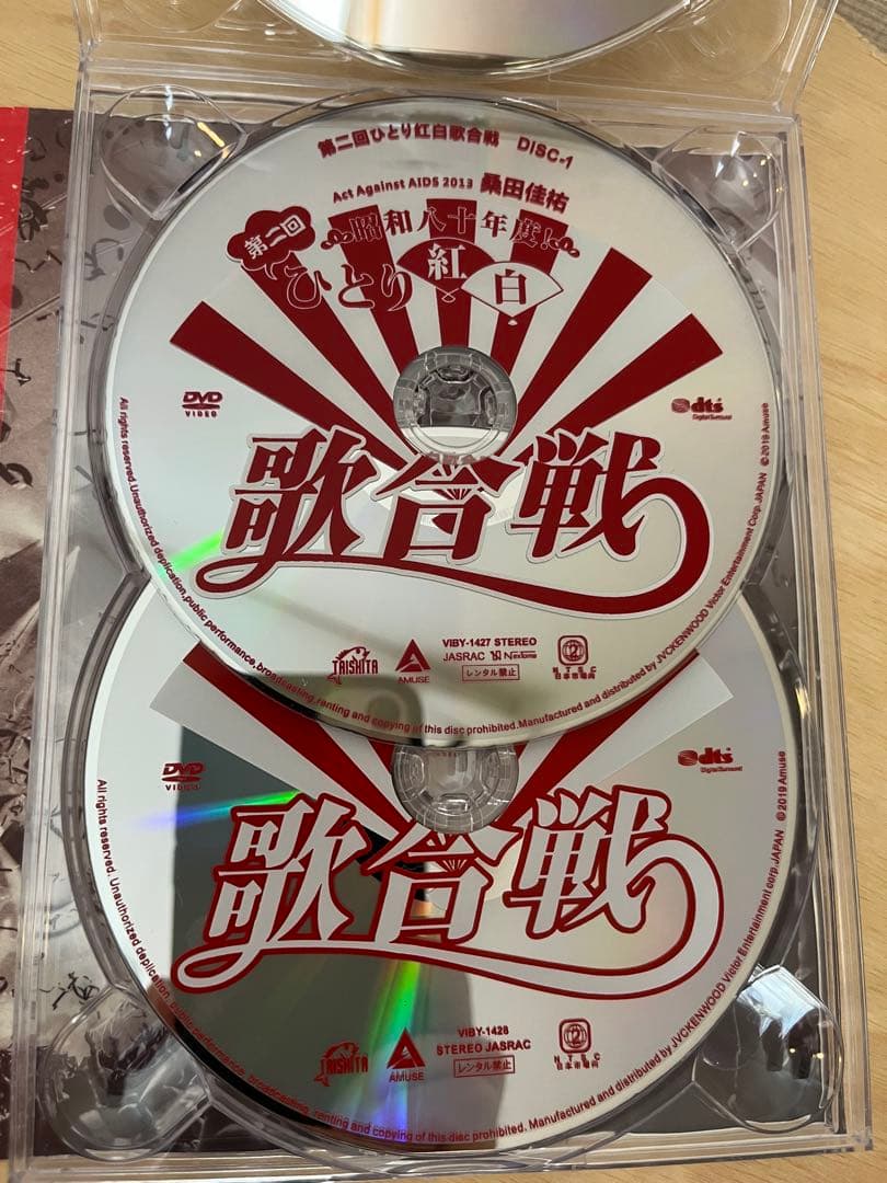 桑田佳祐ひとり紅白歌合戦コンプリートBOX DVD