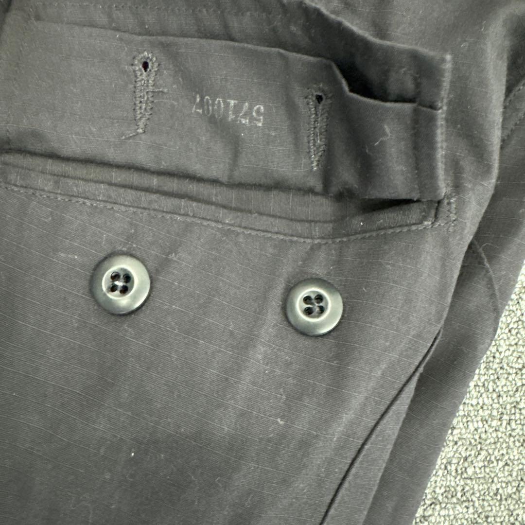 米軍実物】97年製 BDUパンツ BLACK 357 S-S 黒リップストップ - メルカリ