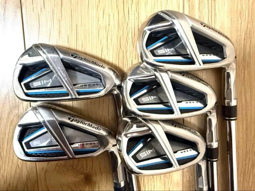 テーラーメイド　SIM MAX OS アイアンセット 楽天市場】テーラーメイド SIM MAX OS アイアンセット 5本組 6-PW (KBS