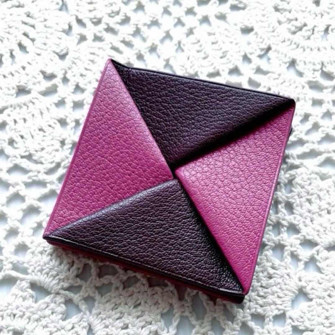 極美品　HERMES エルメス　ズールー　ケース　折り畳み式　パープル系 2026年最新】エルメス コインケース ズールーの人気アイテム - メルカリ