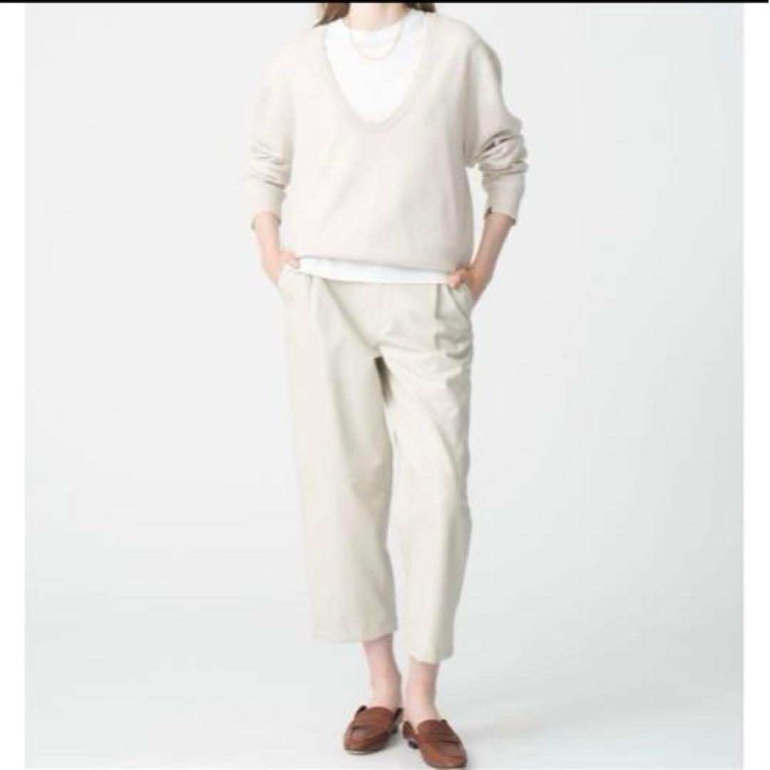 Ron Herman/フェイクレザー アンクルパンツ アイボリー フェイクレザーバレルパンツ｜RHC(アールエイチシー)｜Ron Herman