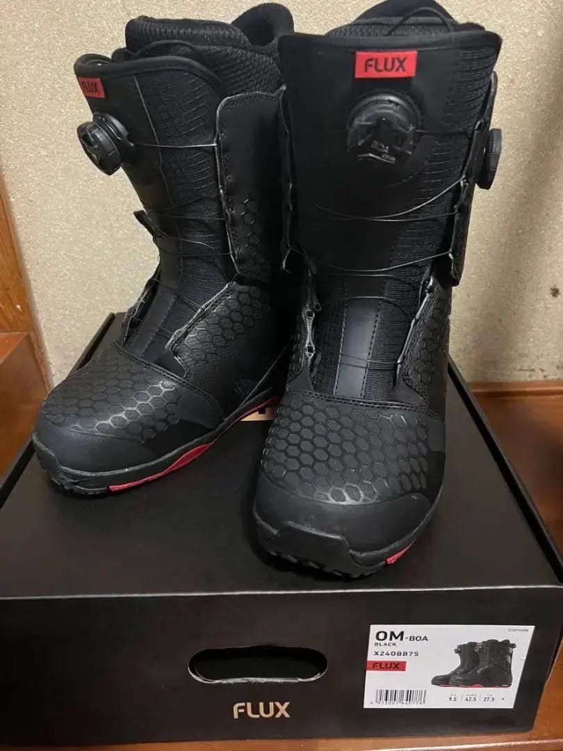 中古 Flux OM-BOA 23-24 27.5cm スノーボードブーツ