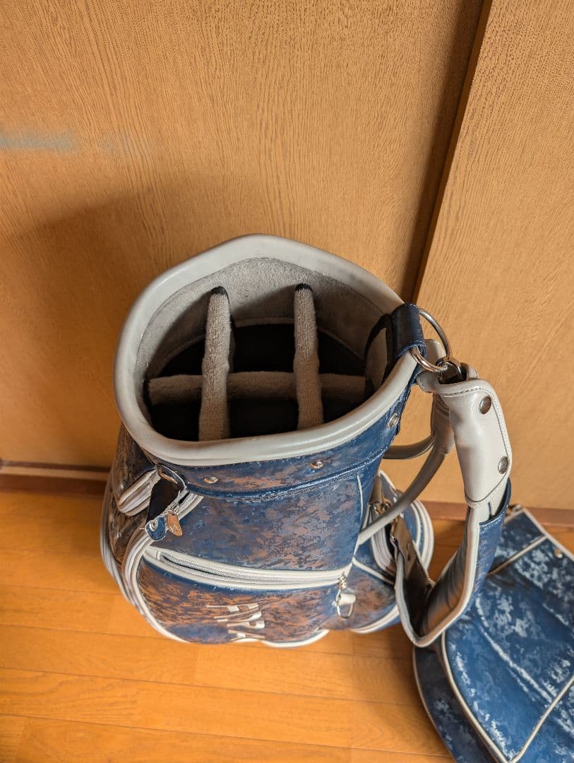 フィドラ大型キャディバッグ中古メンズFIDRAゴルフクラブバッグ