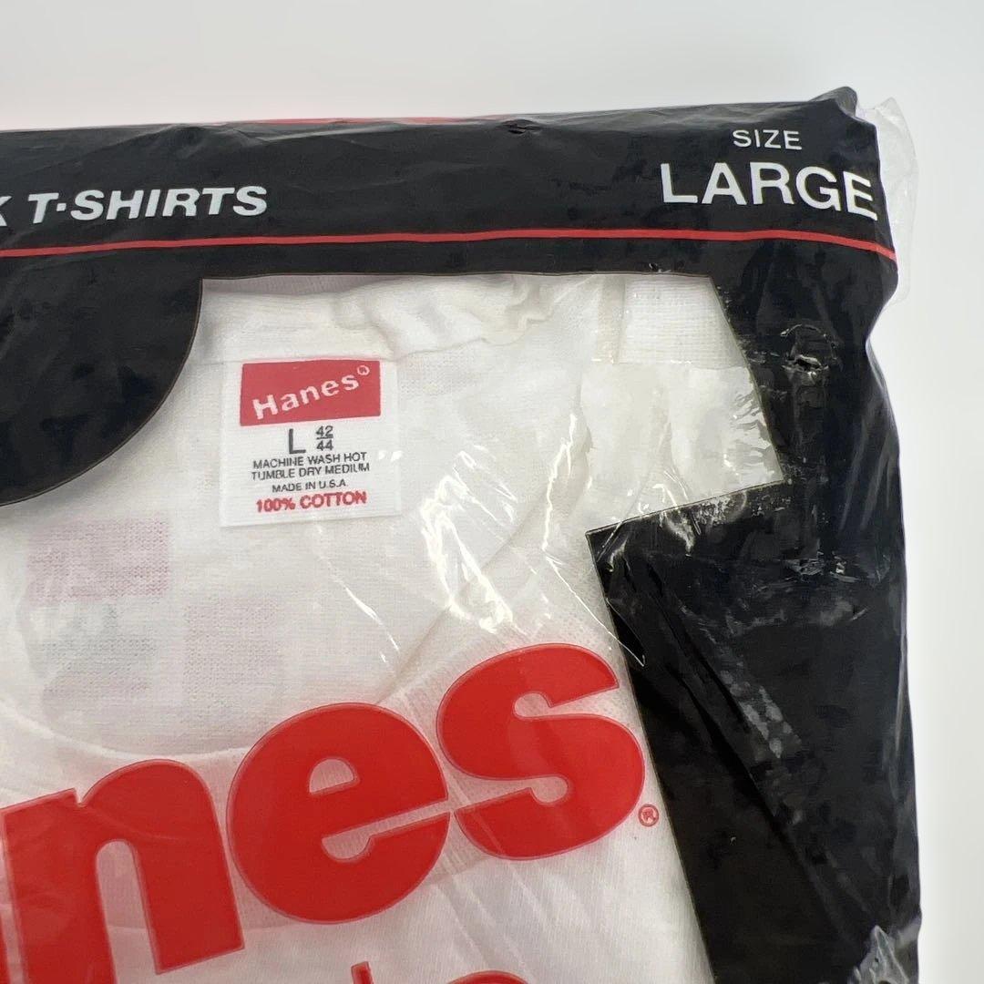 h*a様 631.Hanes☆パックTシャツ☆赤ラベル☆1987年☆未開封品 - メルカリ