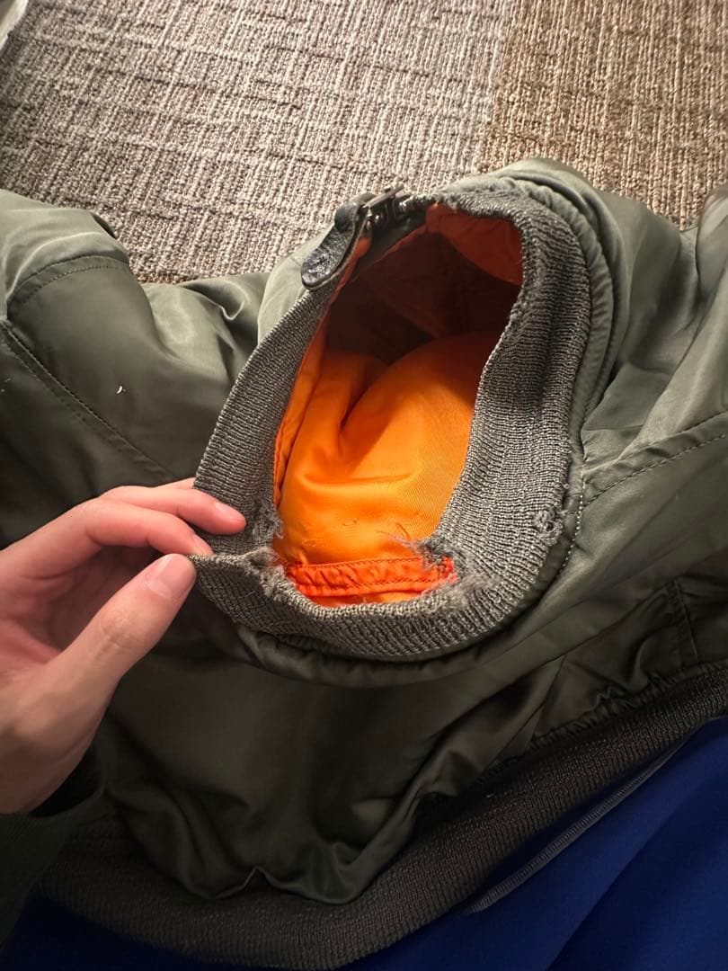 70s 米軍実物 MA-1 ALPHA SCOVILLジッパー M ヴィンテージ - メルカリ