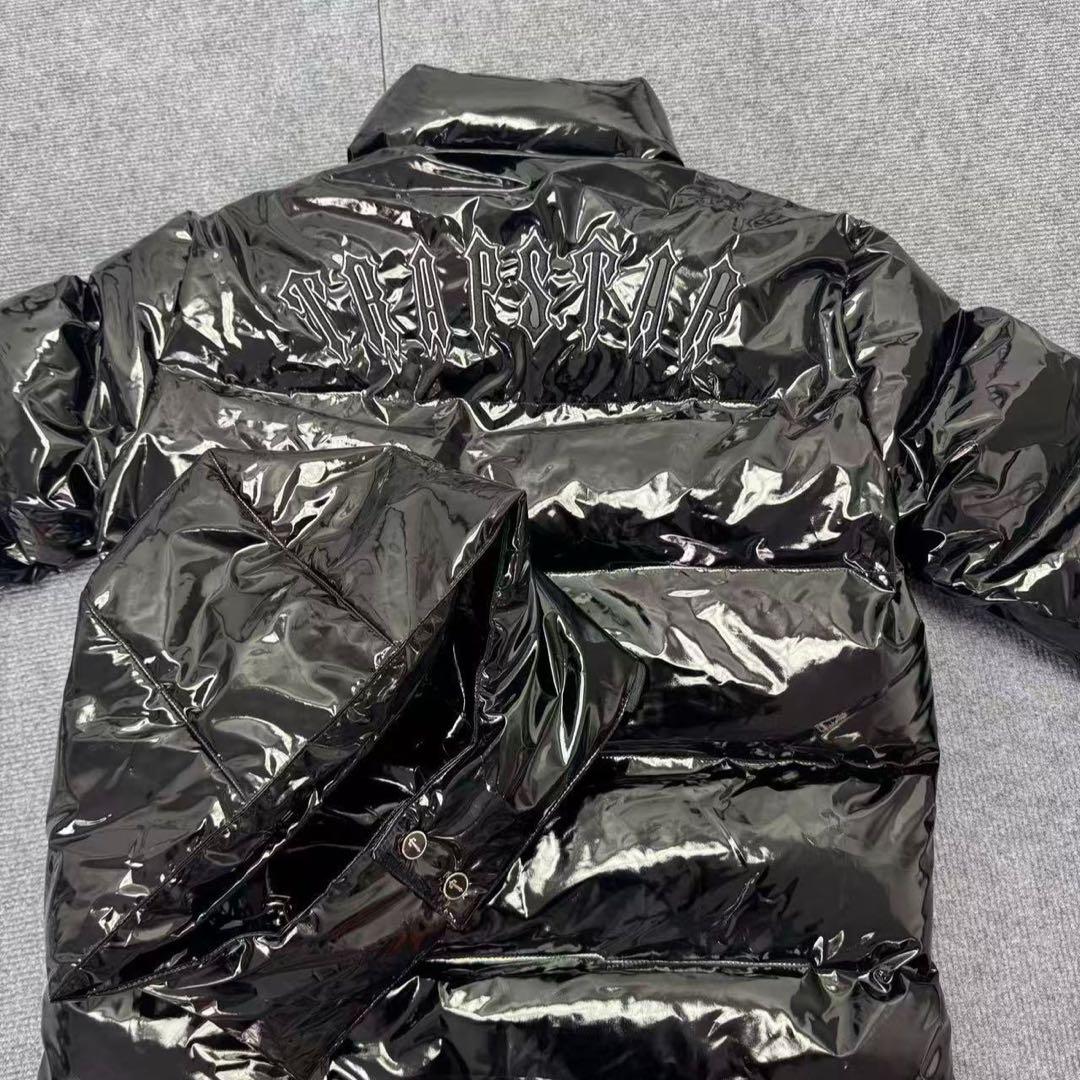 TRAPSTAR ダウンジャケット ブラック XLサイズ #dfkcb - メルカリ