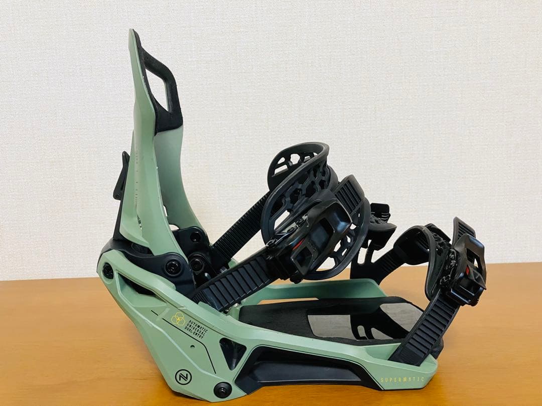 スーパーマチック NIDECKER ナイデッカー ビンディング オリーブ M