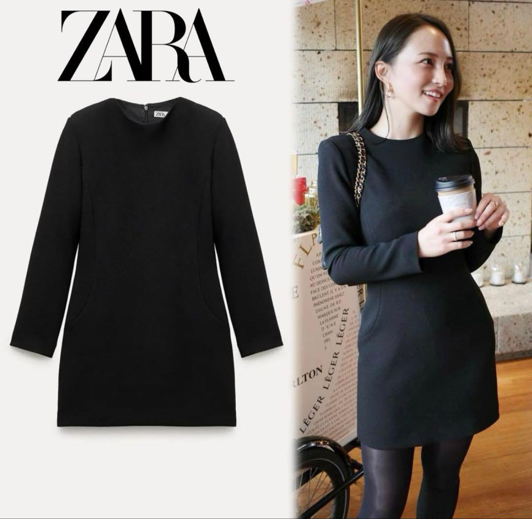 ZARA ZW COLLECTION ショートワンピース ショルダーパッド S - メルカリ