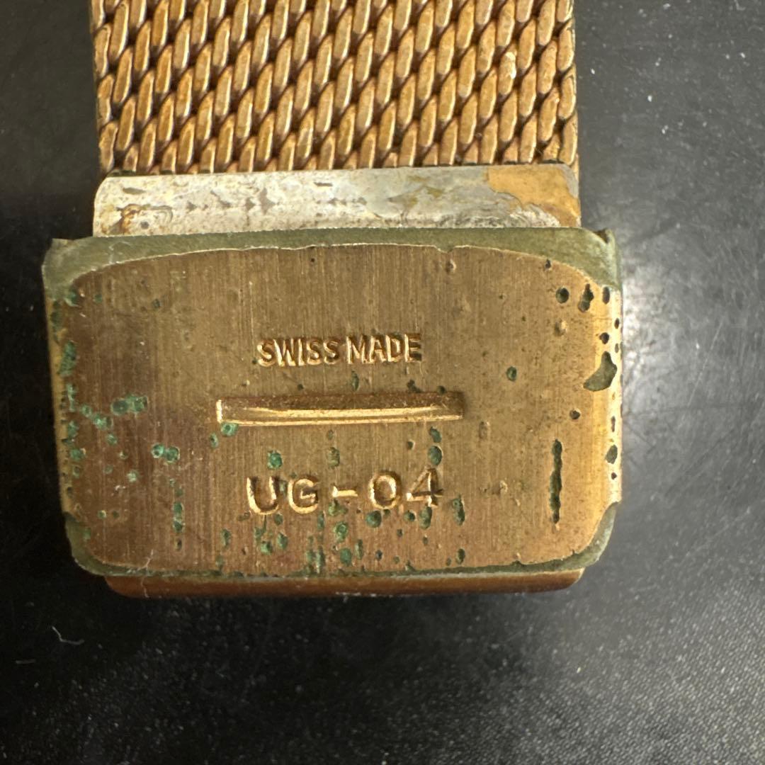 70s UNIVERSAL GENEVE GILT SHADOW 巻き ジャンク - メルカリ