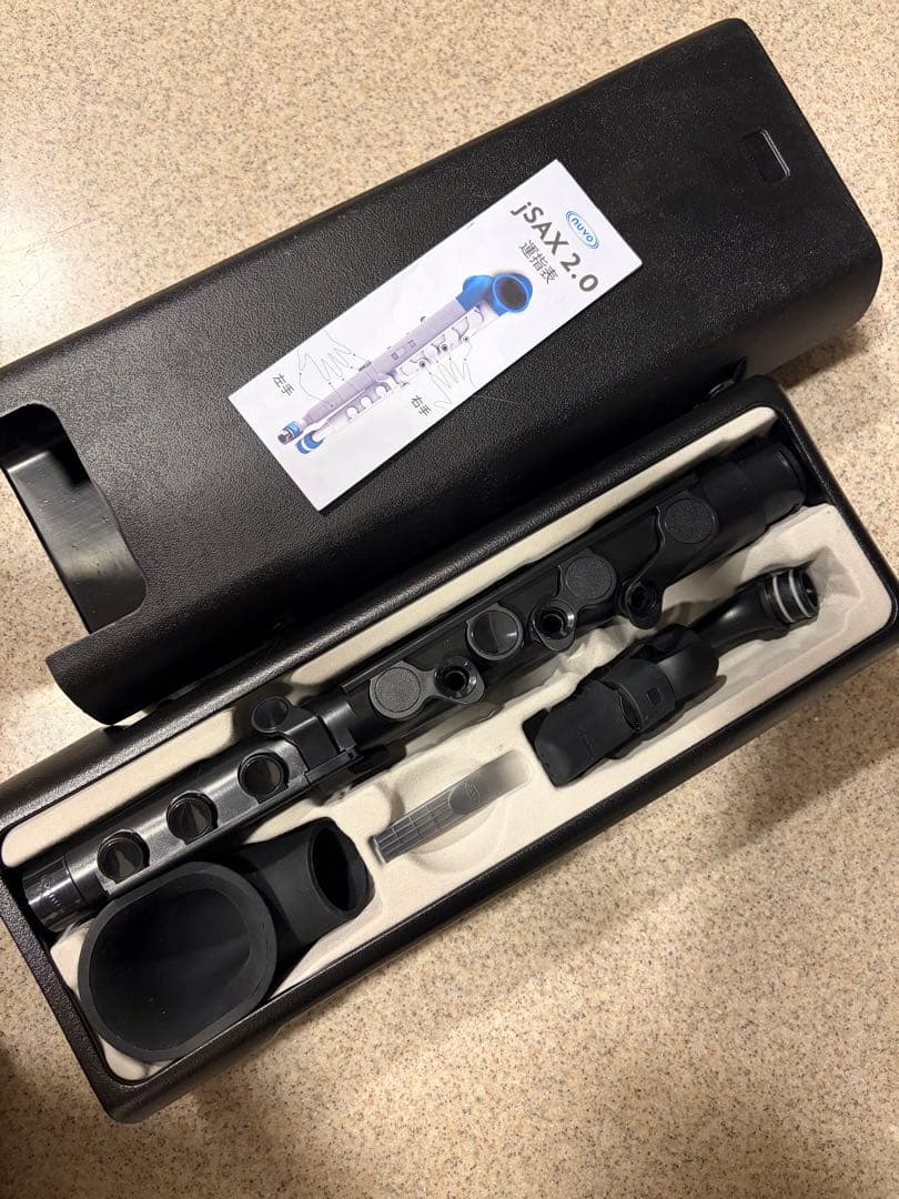 美品、特別値下げ】nuvo jSAX 2.0 ブラック - メルカリ
