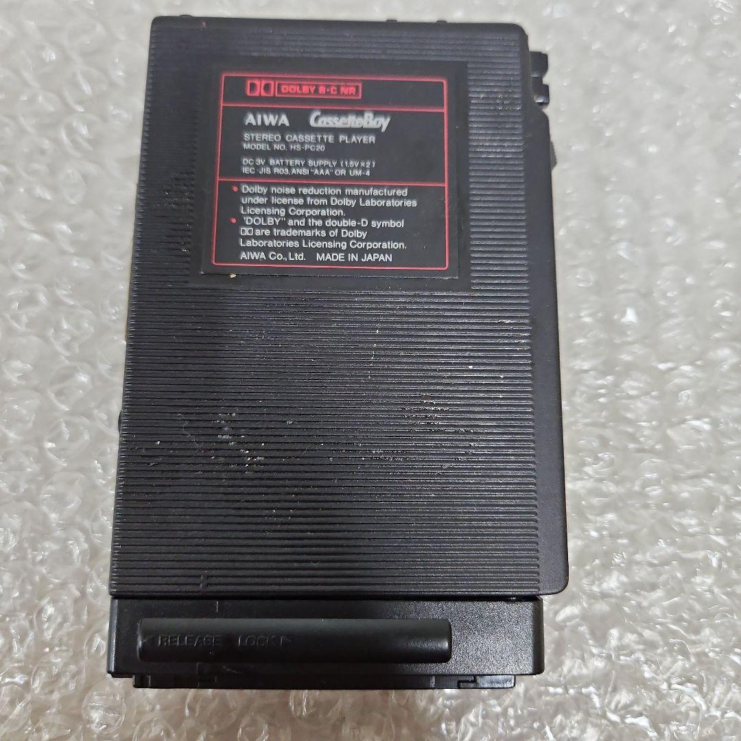 ジャンク AIWA HS-P20 CassetteBoy カセットプレーヤー AIWA アイワ D