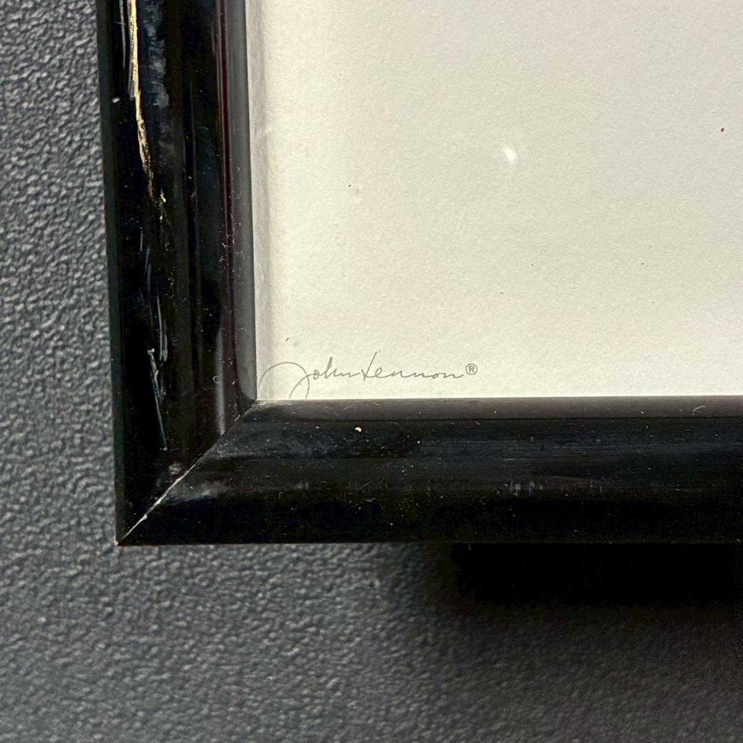 最終値下げ】美品 ジョン・レノン「Real Love」リトグラフ 印章有