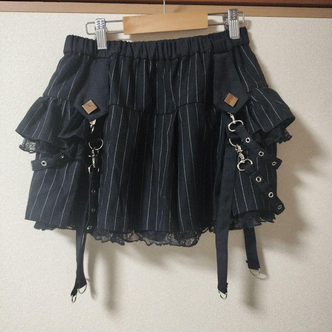 DimMoire ディムモアール サイドフリルミニスカート - メルカリ