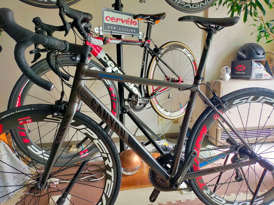 CANYON ENDURACE AL フレームセット105コンポ一式付き パーツ