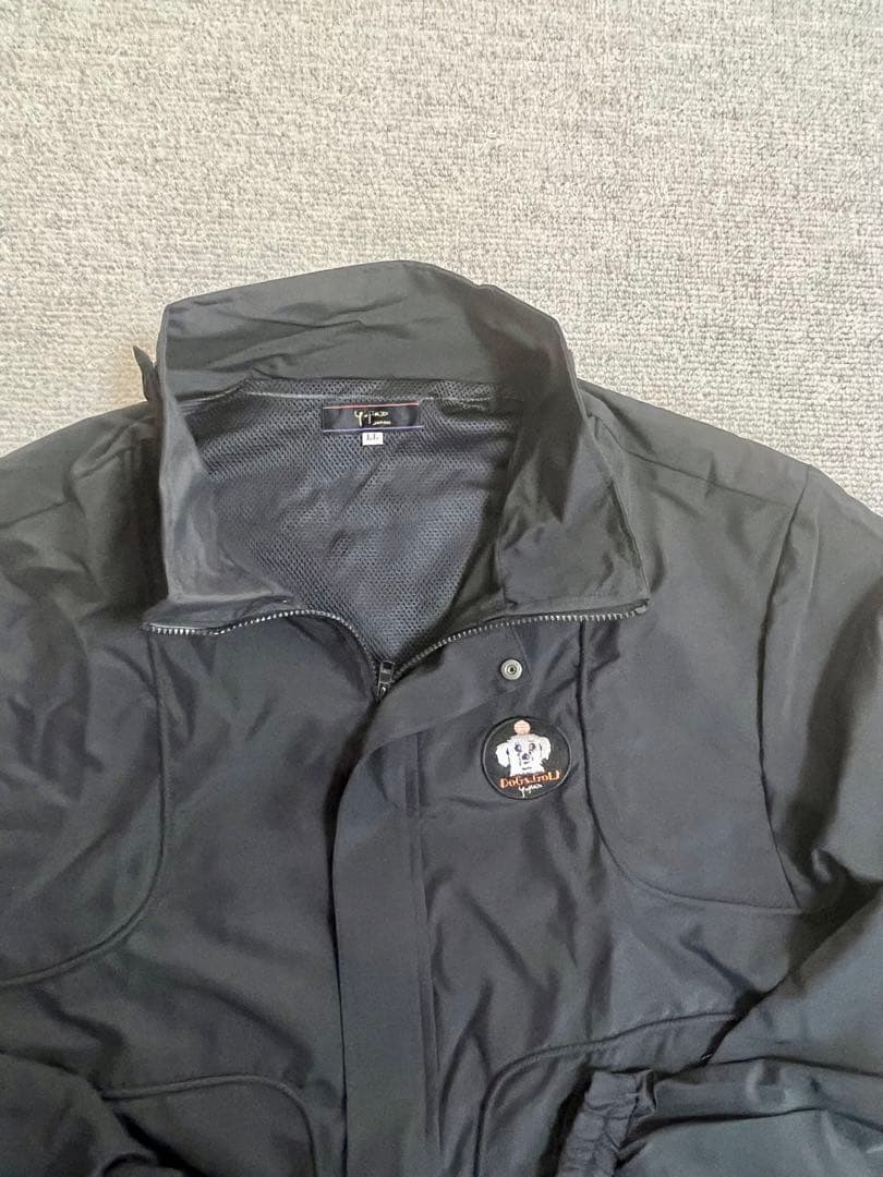 極レア】石原裕次郎 記念館 黒のレインウェアセット ゴルフウェアー XL